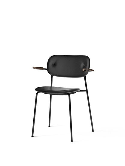Fully / With Armrest / Dark Stained Oak / Black Steel