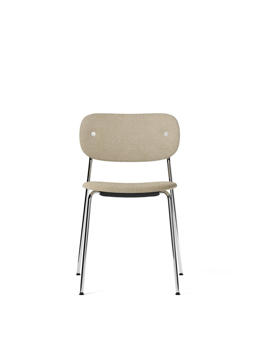 Fully / Without Armrest / Chromed Steel / Textile