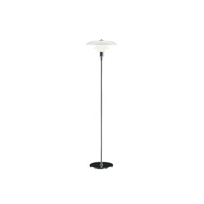PH 3½-2½ Floor Chrome