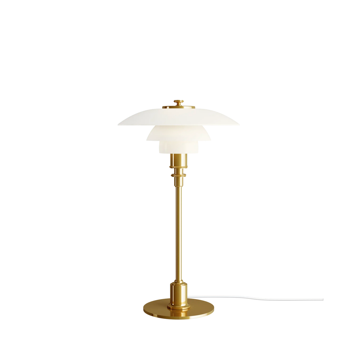 PH 2/1 Table Brass Metallised