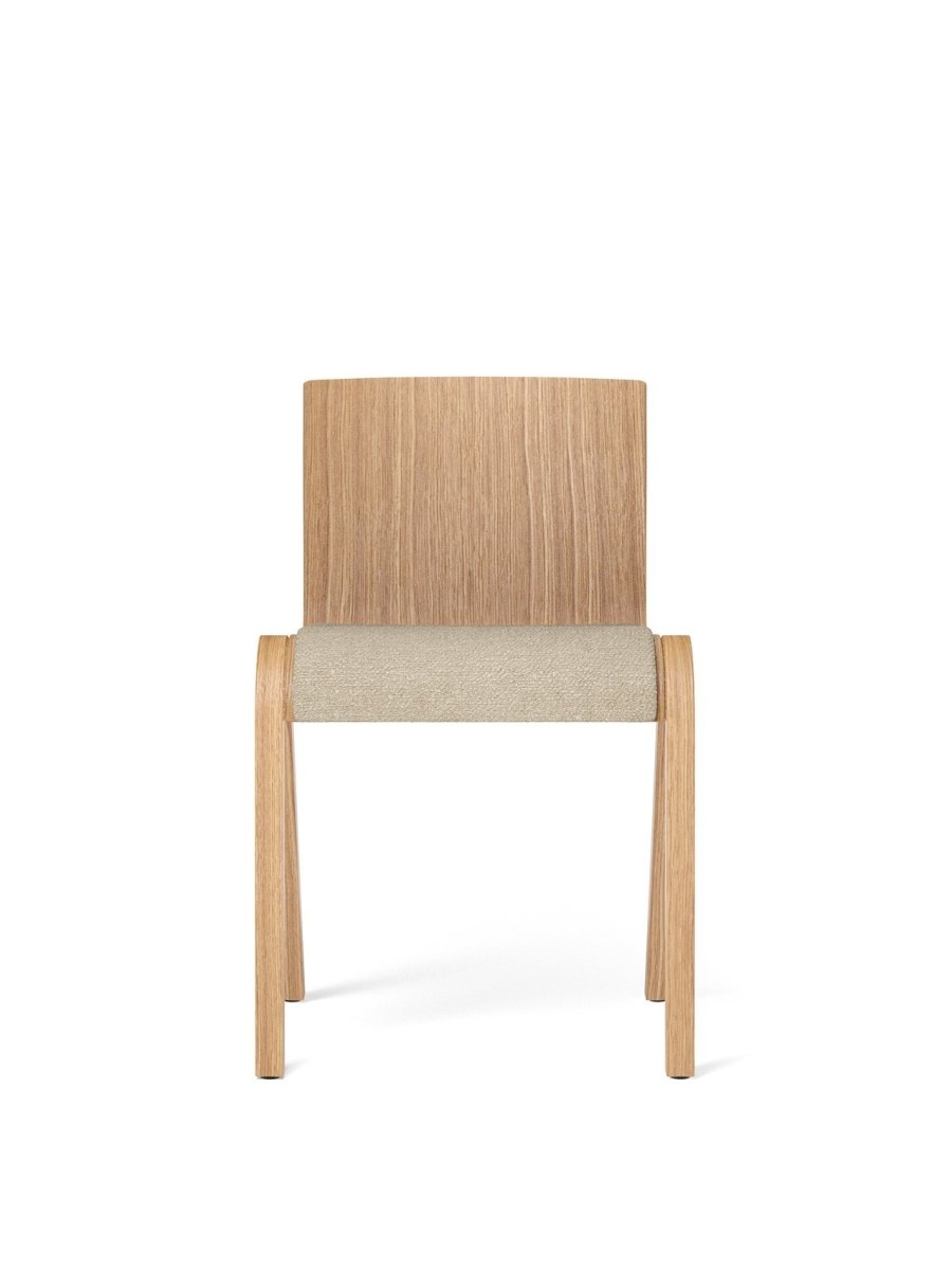 Ready Dining Chair - Seat Upholstered Textile Natural Oak