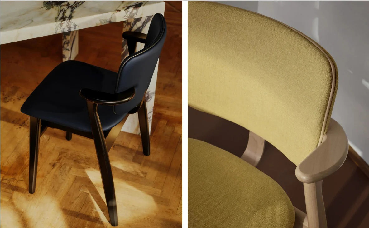Domus Chair - 布/革張り