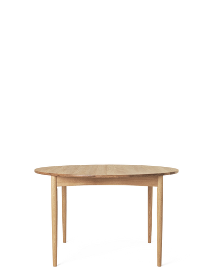 BM0121 Dining Table - oak/oil, real-scale front