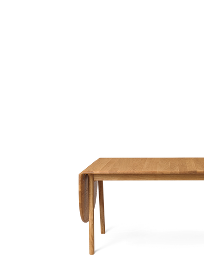 CH006 Dining Table - folded (oak/oil), real-scale