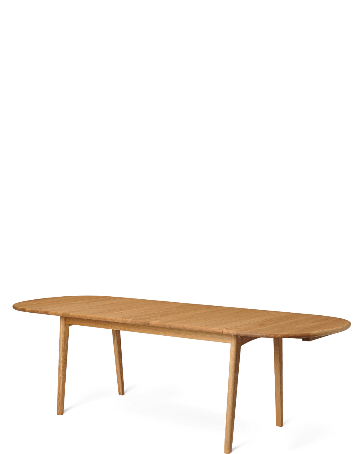 CH006 Dining Table - oak/oil, diagonal