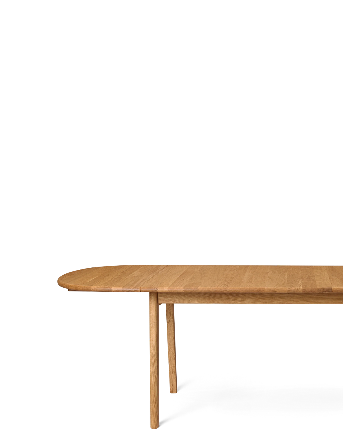 CH006 Dining Table - oak/oil, real-scale
