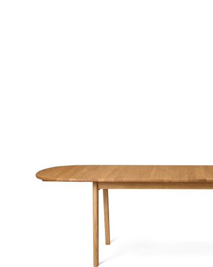 CH006 Dining Table - oak/oil, real-scale