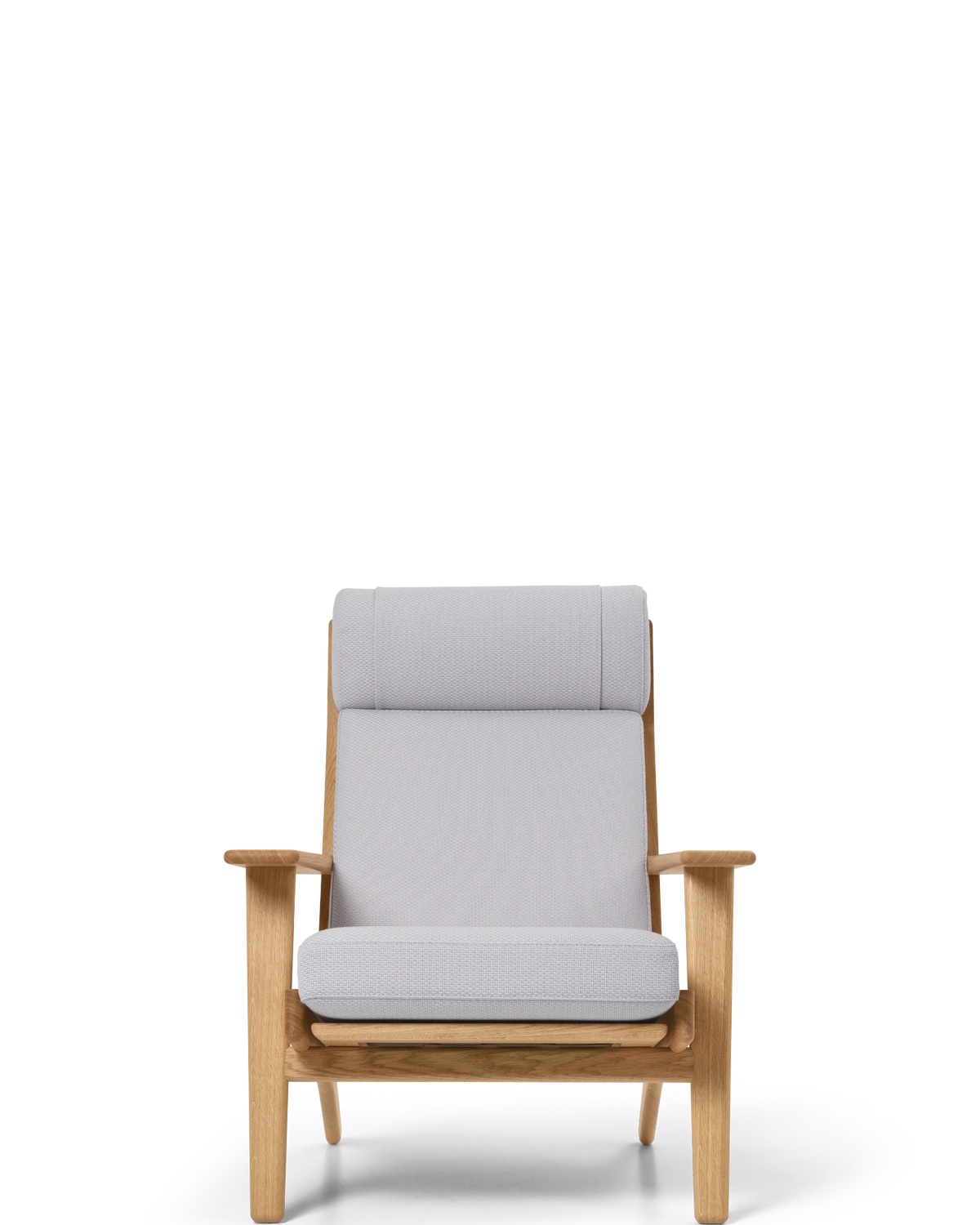 CH291 Lounge Chair - oak/oil, Serpentine 0118