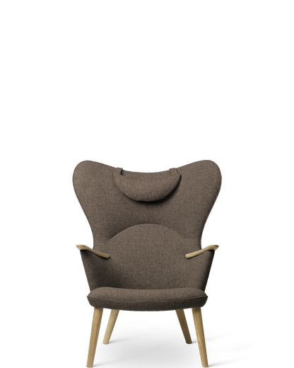 CH78 Mama Bear Chair - oak/oil, Fiord fabric (representative image)