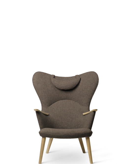 CH78 Mama Bear Chair - oak/oil, Fiord fabric (representative image)