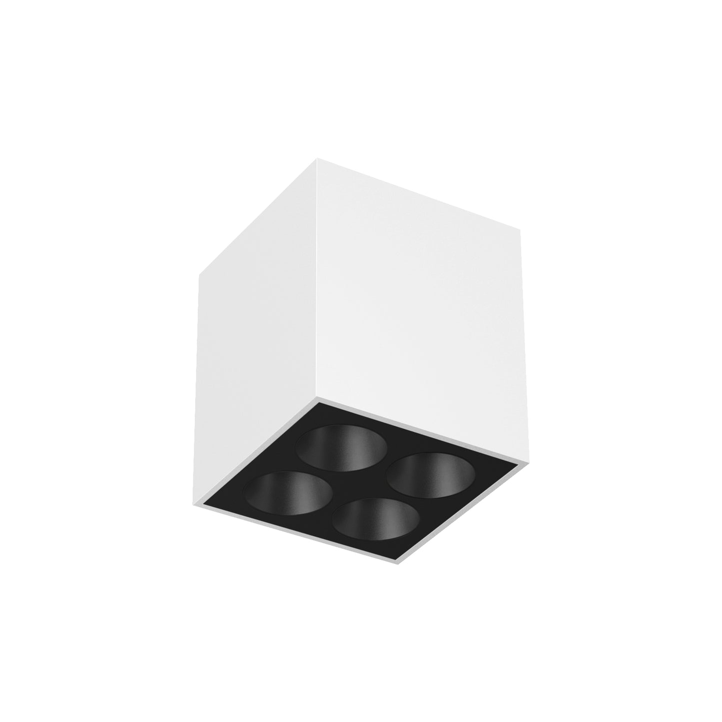 Light Shadow Surface SQR 4L White・Black/Black