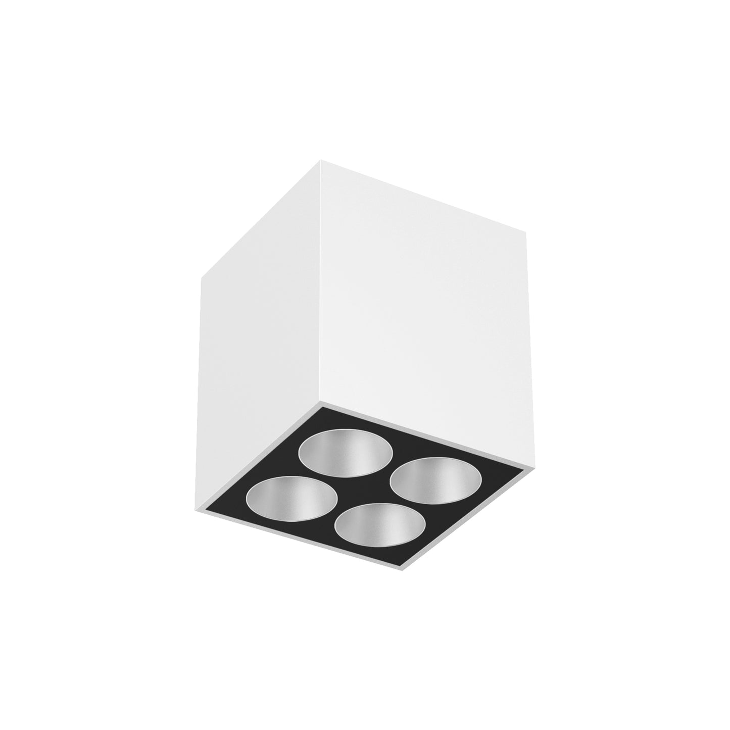 Light Shadow Surface SQR 4L White・White/Black