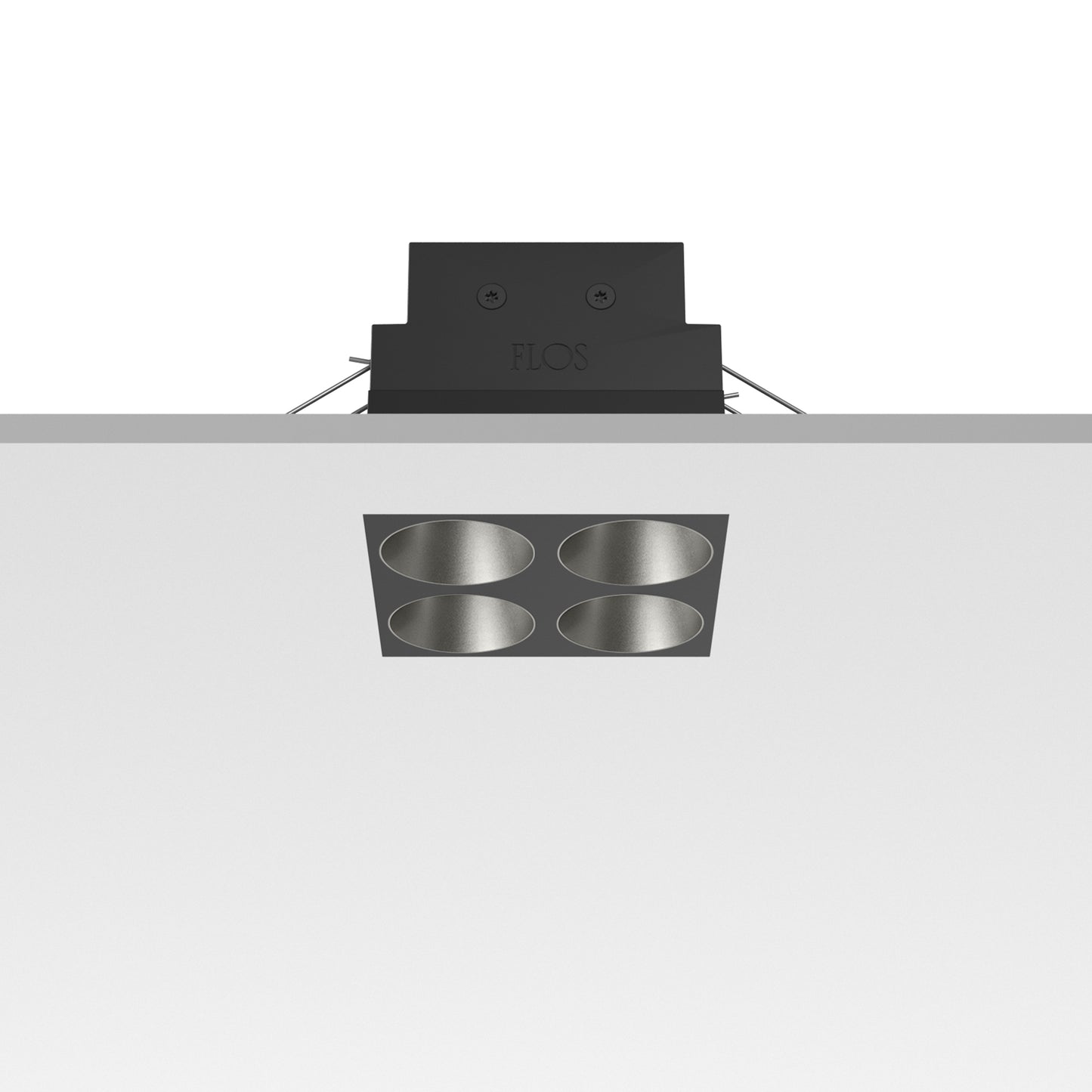 Light Shadow Square：4L No Trim Steel/Black