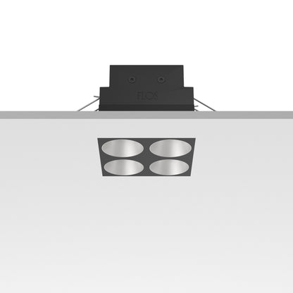 Light Shadow Square：4L No Trim White/Black