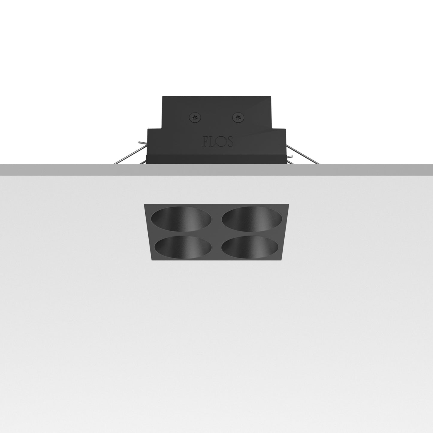 Light Shadow Square：4L No Trim Black/Black