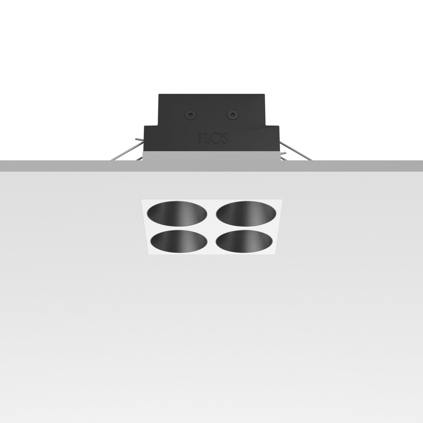Light Shadow Square：4L No Trim Black/White