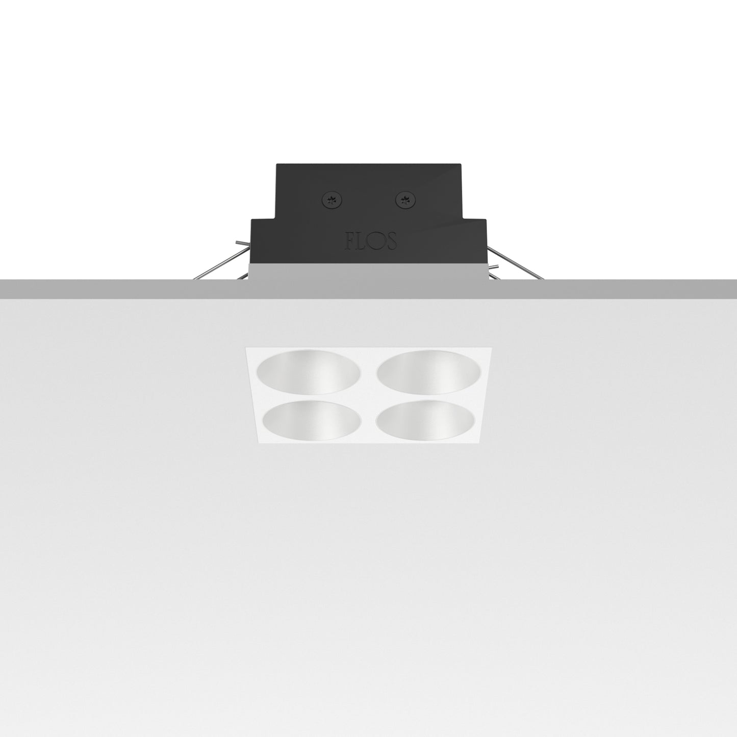 Light Shadow Square：4L No Trim White/White