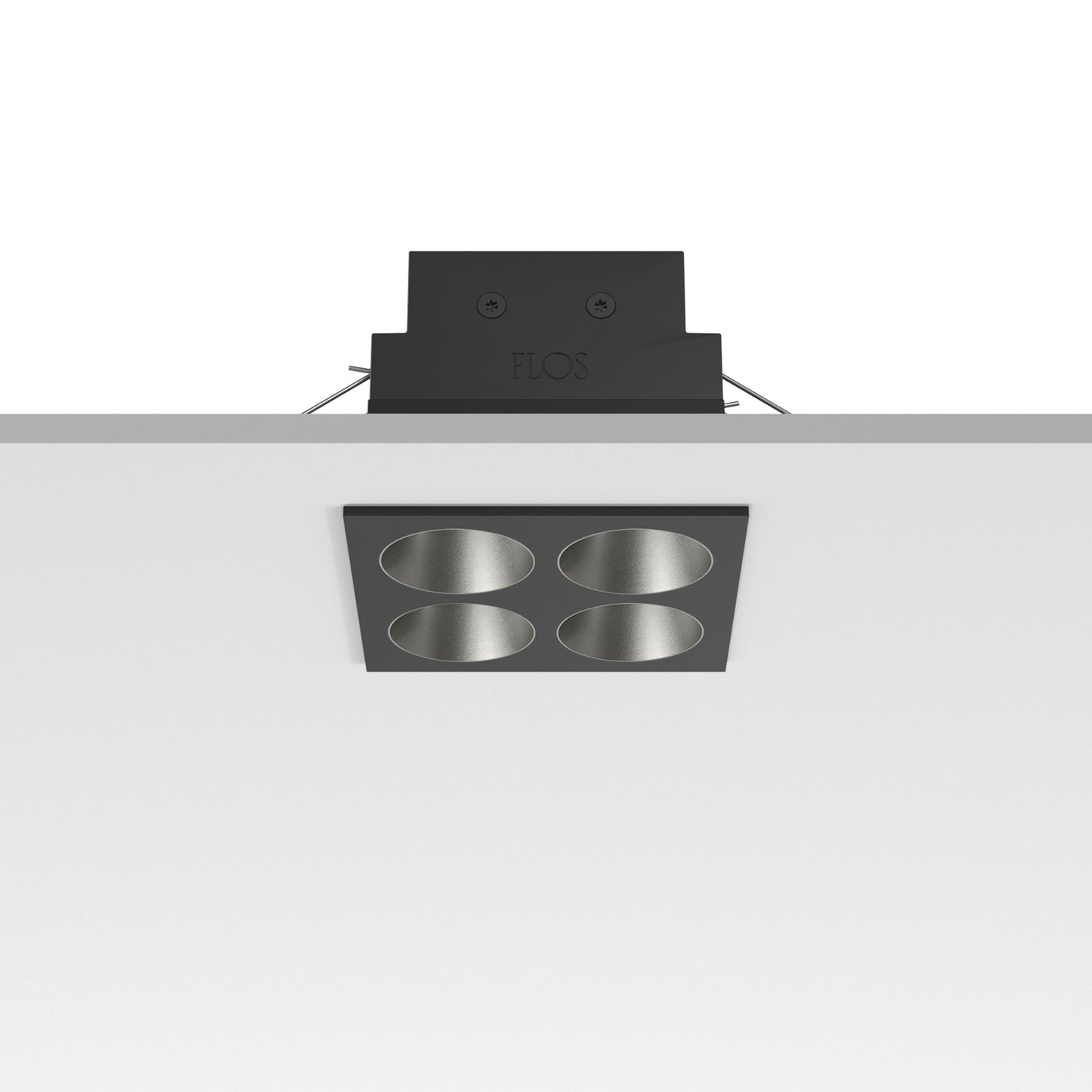 Light Shadow Square： 4L Trim Steel/Black