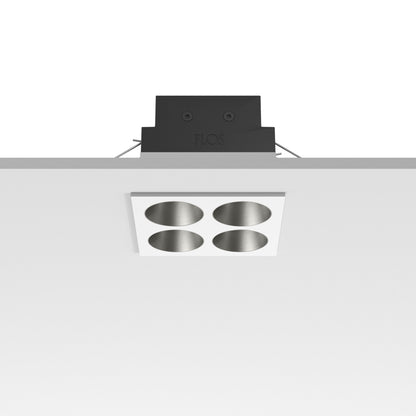 Light Shadow Square： 4L Trim Steel/White