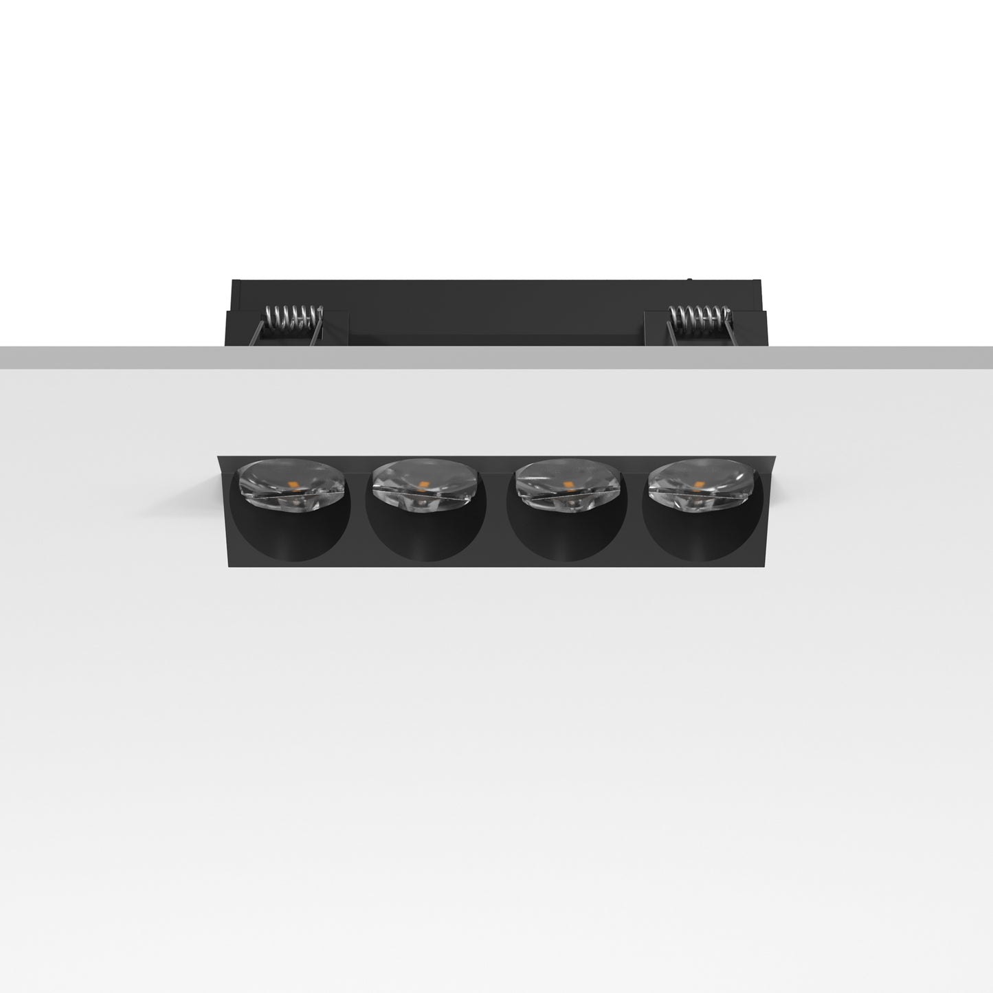Light Shadow Wall Washer：4L No Trim All Black