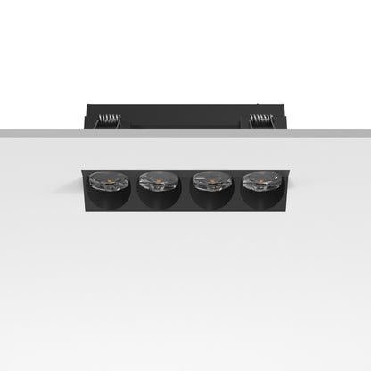 Light Shadow Wall Washer：4L No Trim All Black