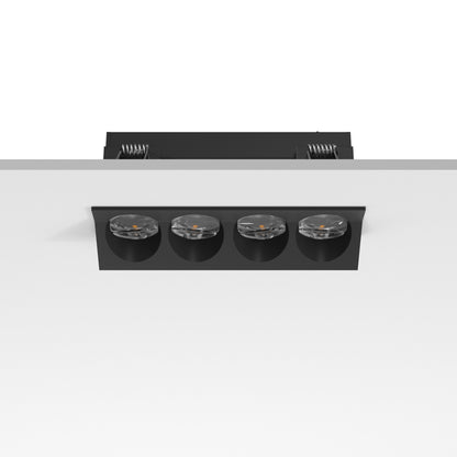 Light Shadow Wall Washer：4L Trim All Black