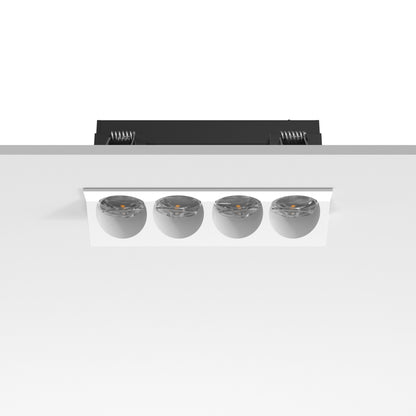 Light Shadow Wall Washer：4L Trim All White