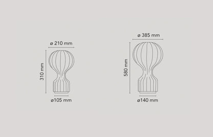 Gatto テーブルランプ｜Castiglioni / FLOS
