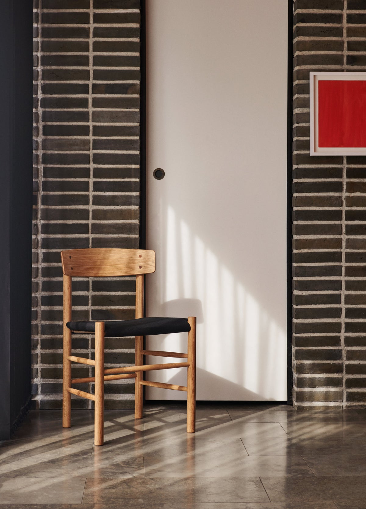 J39 Mogensen Chair Seat Upholstered 設置イメージ