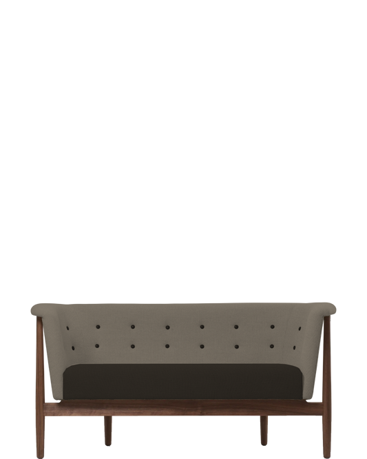 ND52-2 Vita Sofa / Walnut oil / Hallingdal 65 Body 270 / Seat & Buttons 370 - fitted (W1250px centred x750) / floor baseline y1874