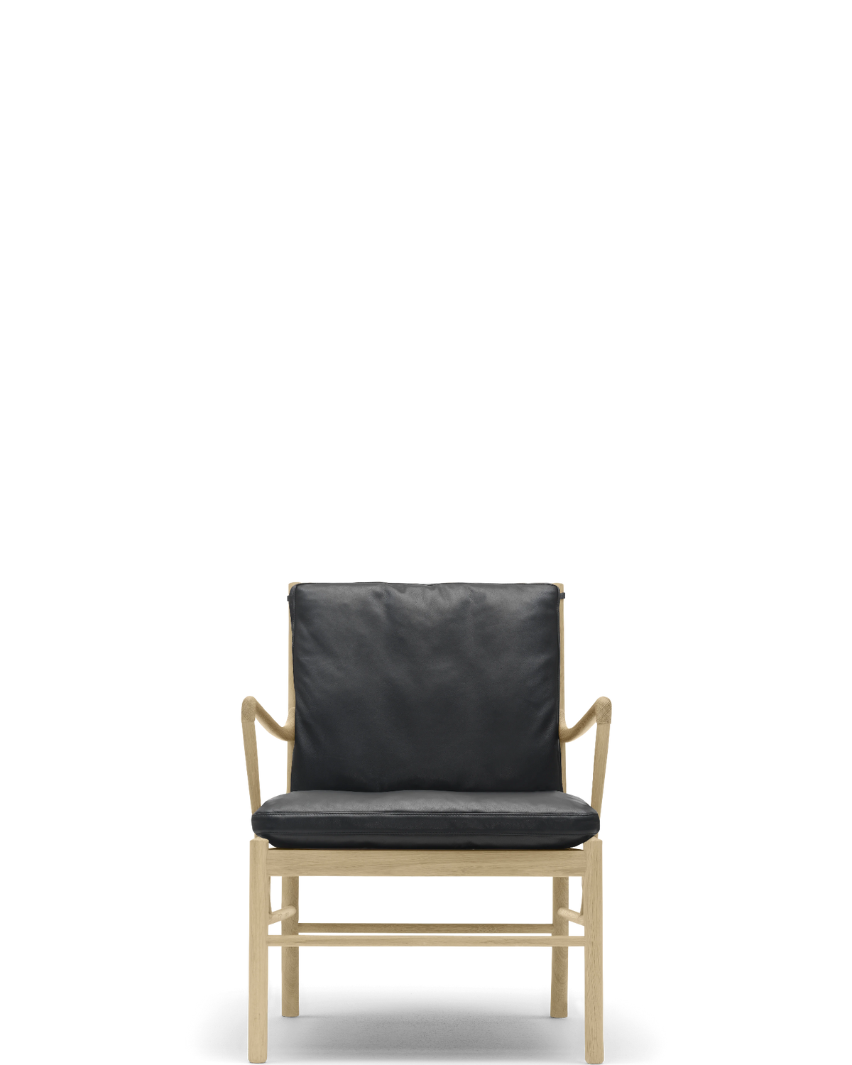 OW149 Colonial Chair - oak/oil, THOR 301 leather