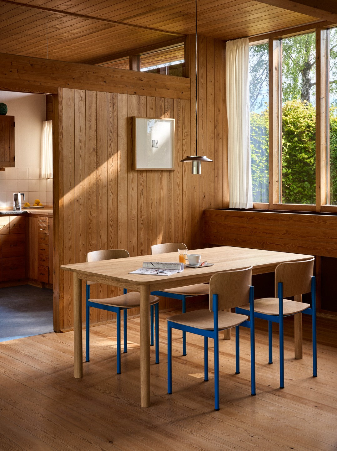 【Campaign】Plan Wood Table 160×90cm ＋ 1 Chair Set
