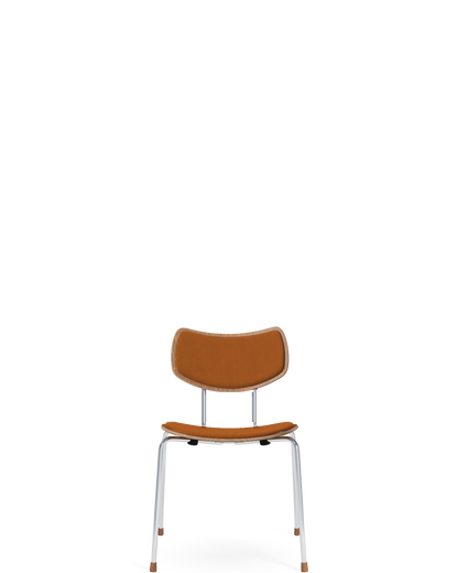 VLA26P Vega Chair - Oak Oil / Chrome legs / THOR 307 - real-scale / floor baseline y1874 / 1.00px=1mm
