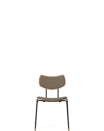 VLA26P Vega Chair - Oak Oil / Black legs / Loke 7140 - real-scale / floor baseline y1874 / 1.00px=1mm