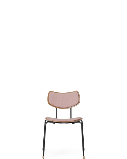 VLA26P Vega Chair - black steel legs, Mood 01106