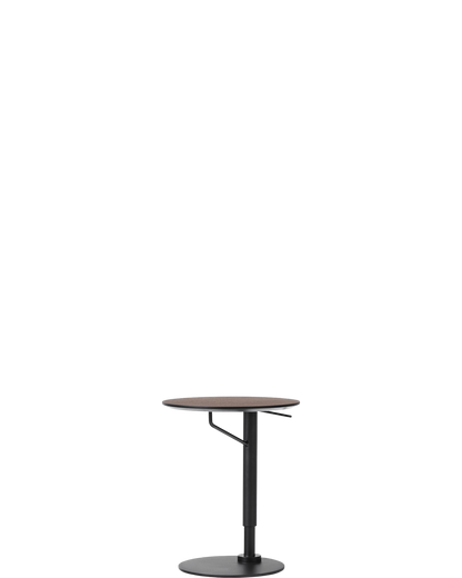Branch Side Table / Dark Stained Oak - real-scale floor baseline y1874 / 1.00px=1mm (Ø450)