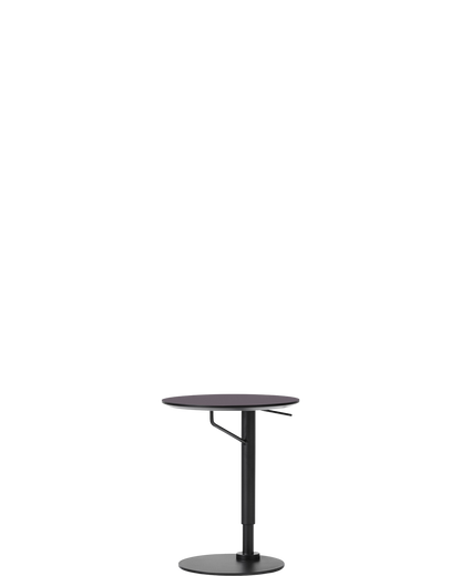 Branch Side Table / Linoleum Charcoal - real-scale floor baseline y1874 / 1.00px=1mm (Ø450)