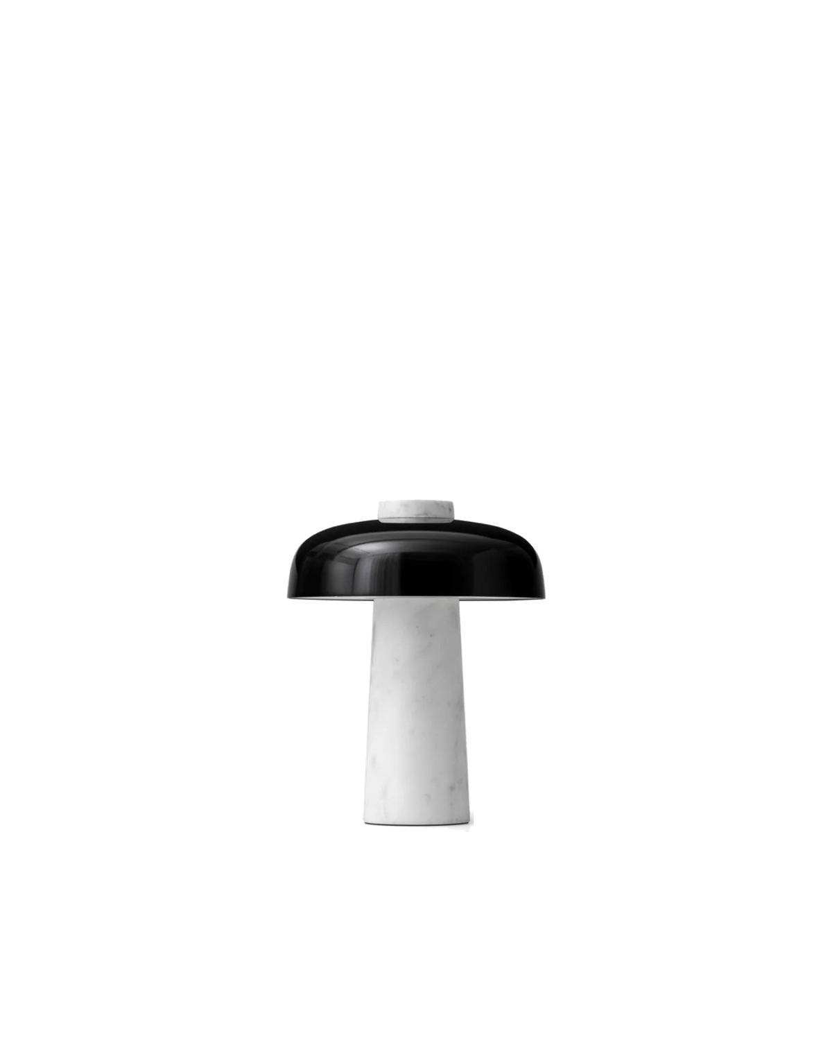 Reverse Table Lamp - Black / Carrara