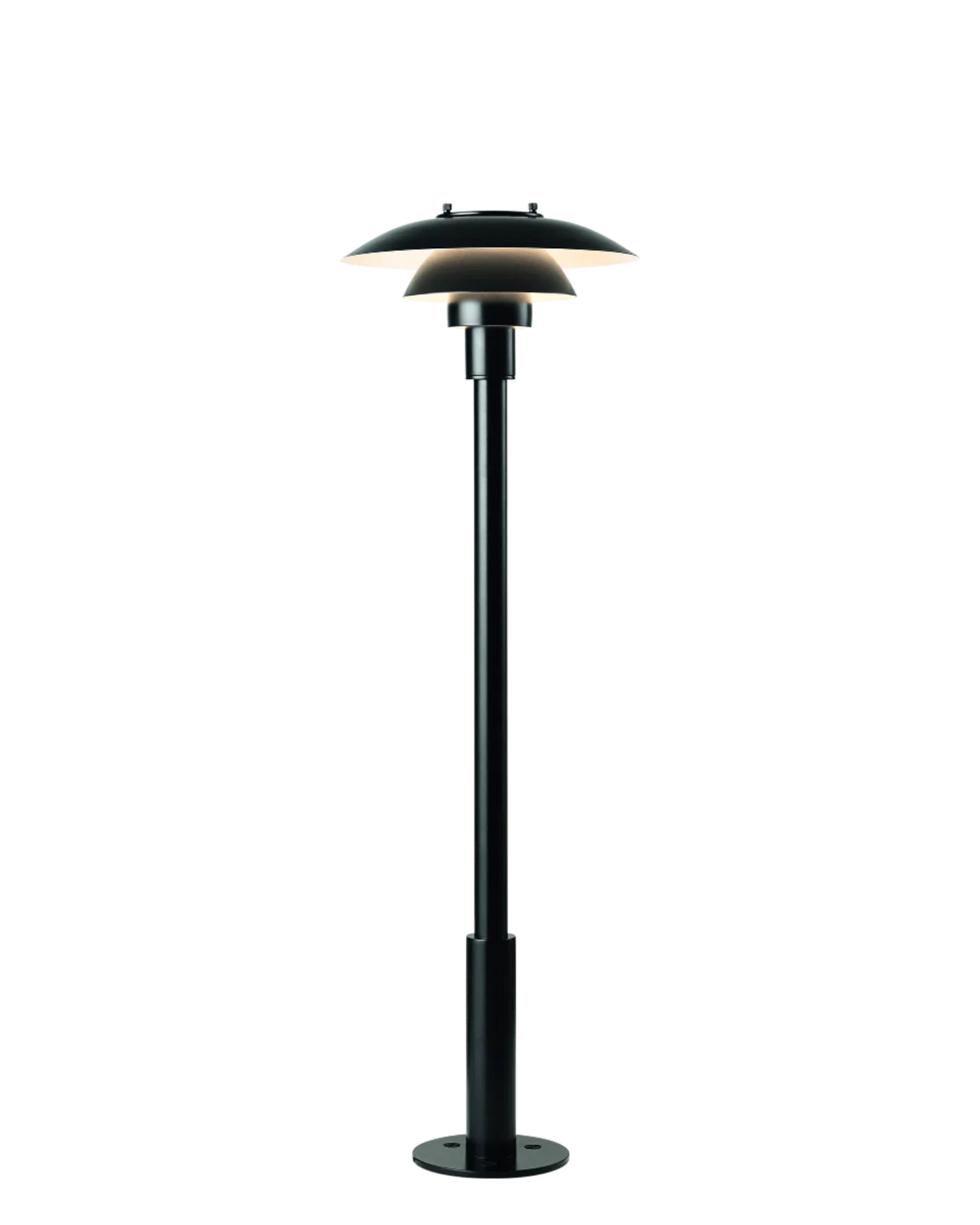 bollard enlarged to wall top