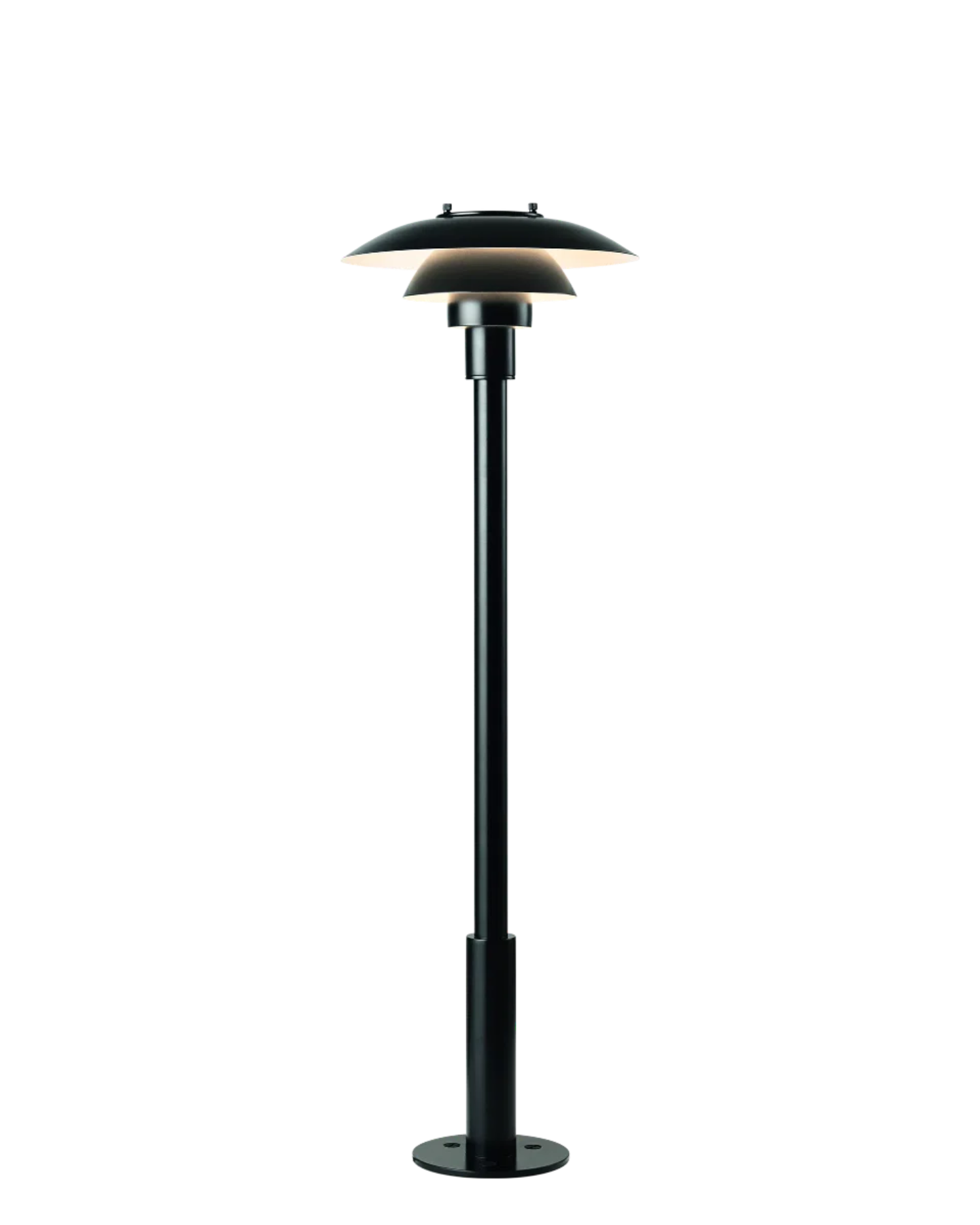 bollard enlarged to wall top