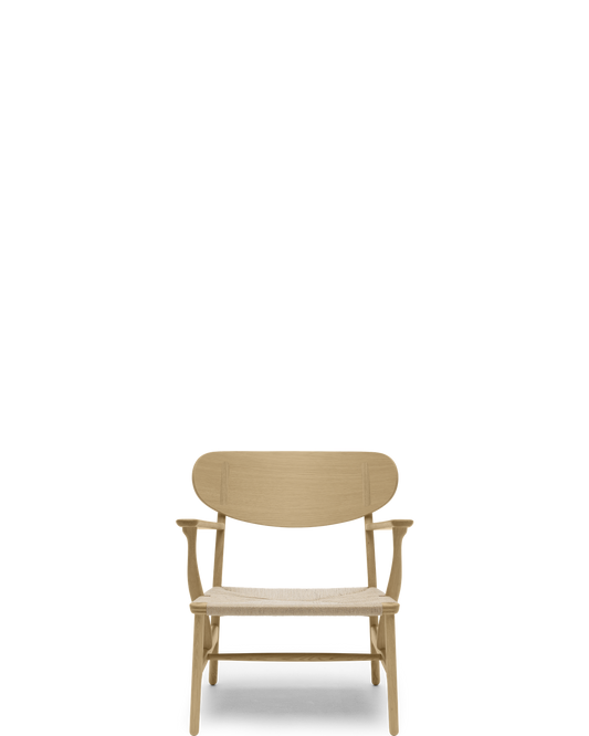 CH22 Lounge Chair Oak Oil (Carl Hansen) 実寸 正面