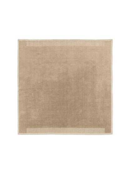 Duomo Rug 270 cm x 270 cm Limestone Beige | Audo Copenhagen