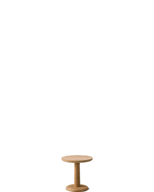Pon Table Ø35 / Oak oil - real-scale / floor baseline y1874 / 1.00px=1mm