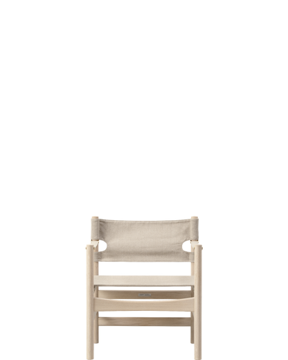 Canvas 21 Chair / Oak / Soap / Natural canvas - real-scale / floor baseline y1874 / 1.00px=1mm