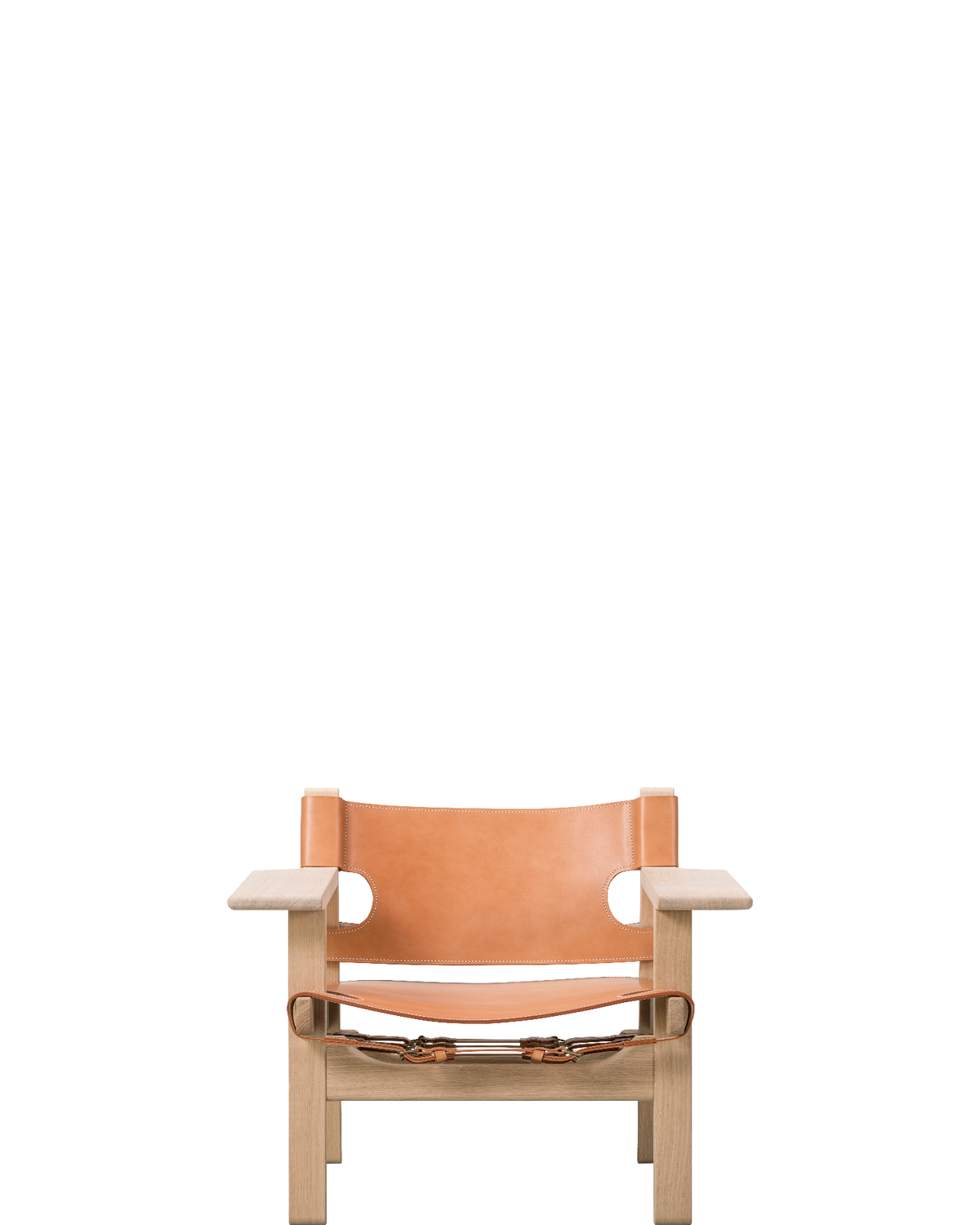 The Spanish Chair / Oak / Soap / Natural - real-scale / floor baseline y1874 / 1.00px=1mm
