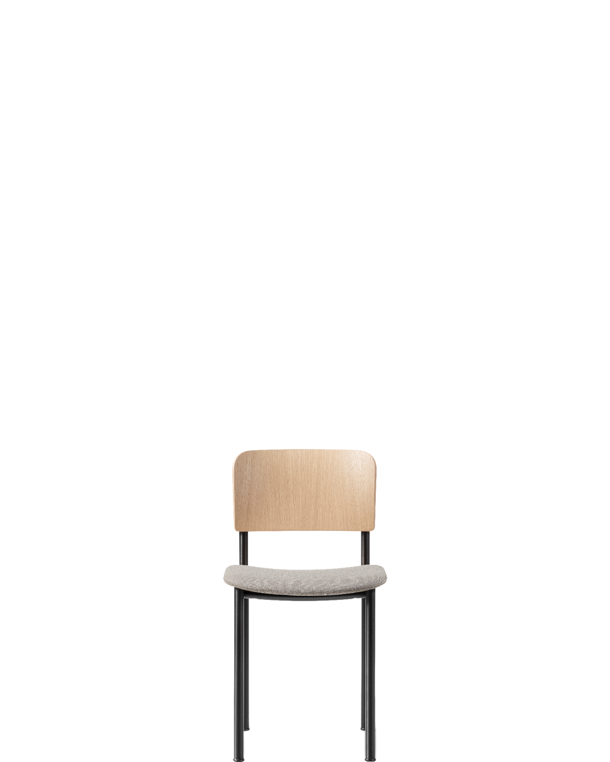 Plan Chair / Black / Steelcut Trio 205 - real-scale / floor baseline y1874 / 1.00px=1mm