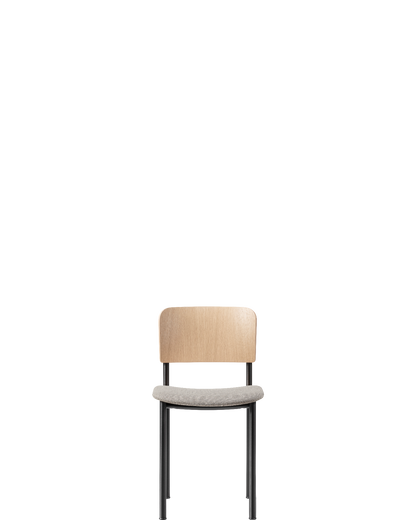 Plan Chair / Black / Steelcut Trio 205 - real-scale / floor baseline y1874 / 1.00px=1mm