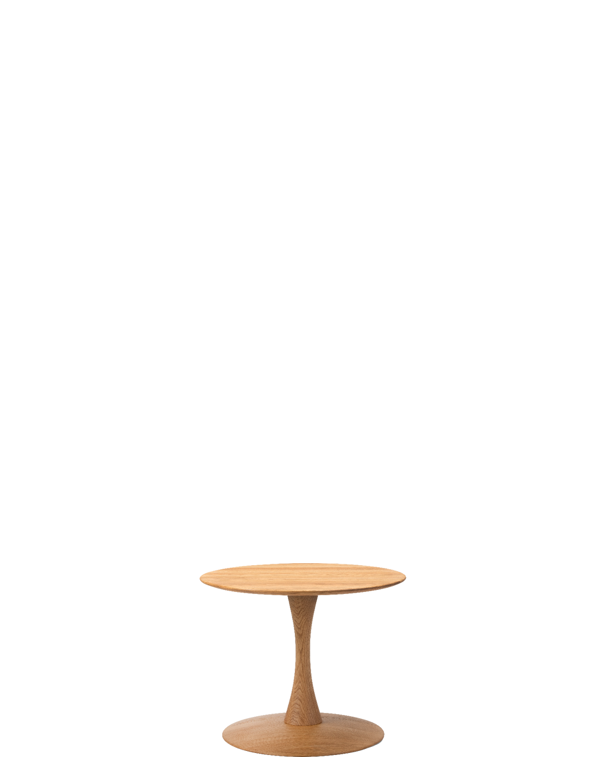 ND104 Trisse Coffee Table Ø68 / Oak oil - real-scale / floor baseline y1874 / 1.00px=1mm