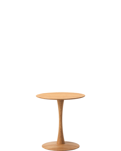 ND106 Trisse Dining Table Ø68 / Oak oil - real-scale / floor baseline y1874 centred x750 / 1.00px=1mm