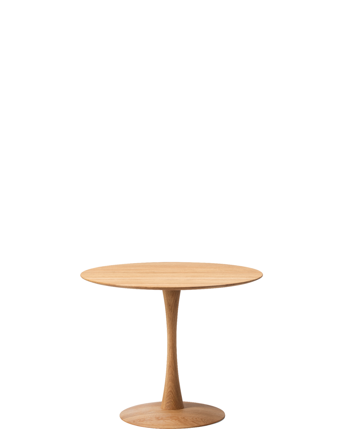 ND109 Trisse Dining Table Ø90 / Oak oil - real-scale / floor baseline y1874 centred x750 / 1.00px=1mm